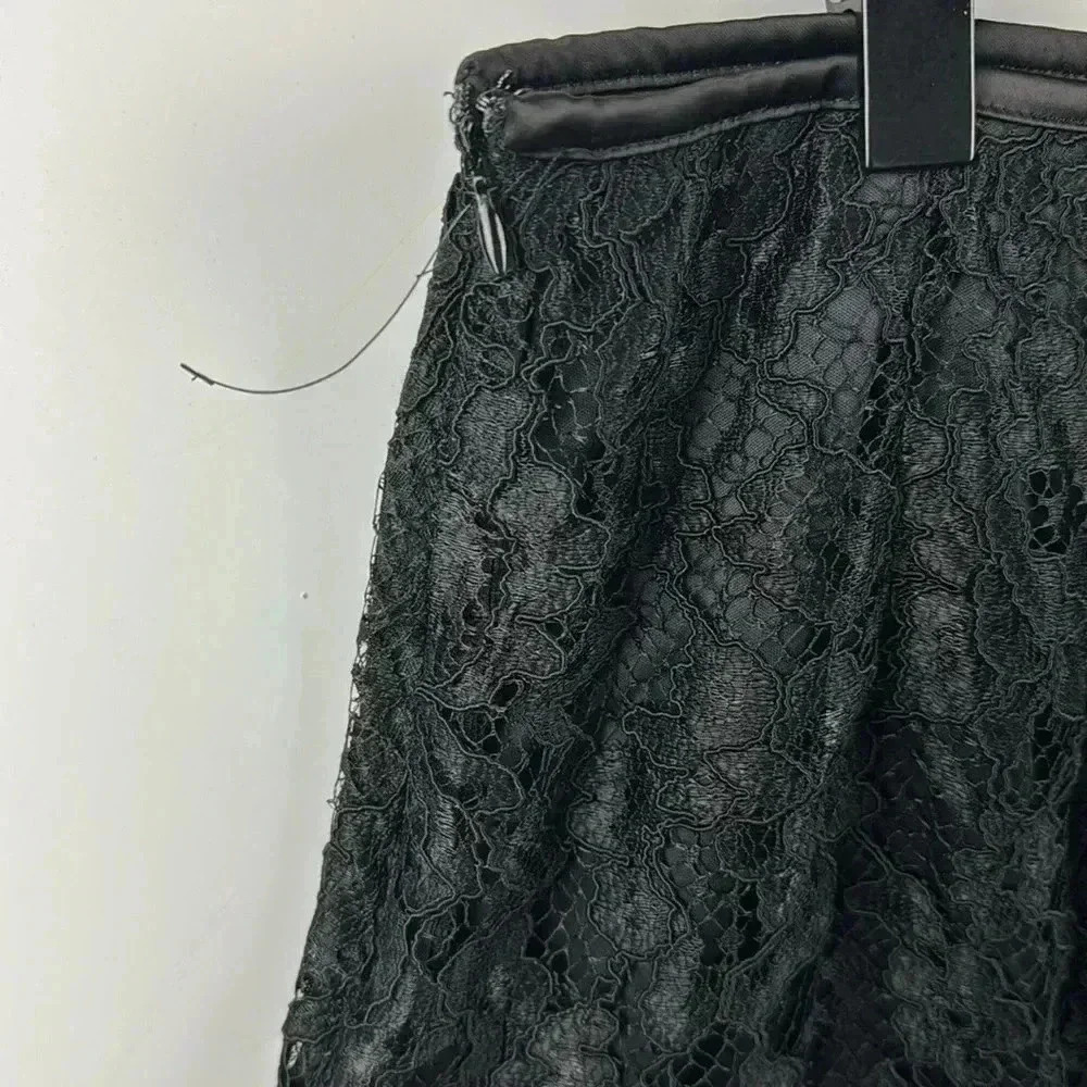 Jason Wu BLACK LACE 2 PIECE NWT LONG SLEEVE DINNER COCKTAIL WEDDING HOLIDAY - Picture 6 of 9